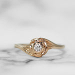 Rose Gold Diamond Ring - Scherer's Jewelers