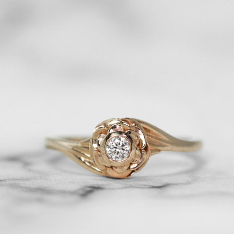 Rose Gold Diamond Ring - Scherer's Jewelers