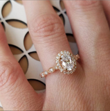 Diamond Engagement Ring with Detailed Milgrain Band - Scherer's Jewelers