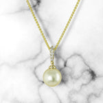 Golden South Sea Pearl Pendant - Scherer's Jewelers
