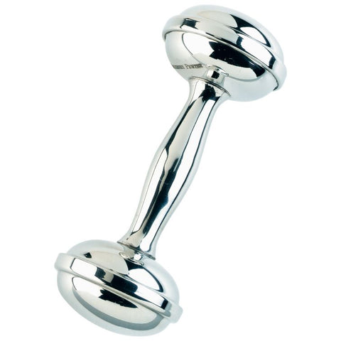 Pewter Baby Rattle - Scherer's Jewelers