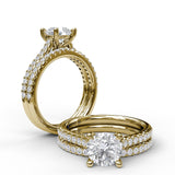 Classic Diamond Engagement Ring - Scherer's Jewelers