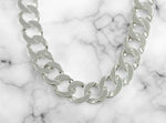 Sterling Silver Curb Link Necklace - Scherer's Jewelers