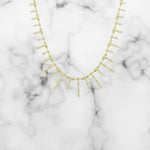 Diamond Bar Necklace - Scherer's Jewelers
