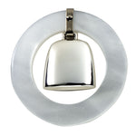 Sterling Silver Teething Ring/Rattle - Scherer's Jewelers
